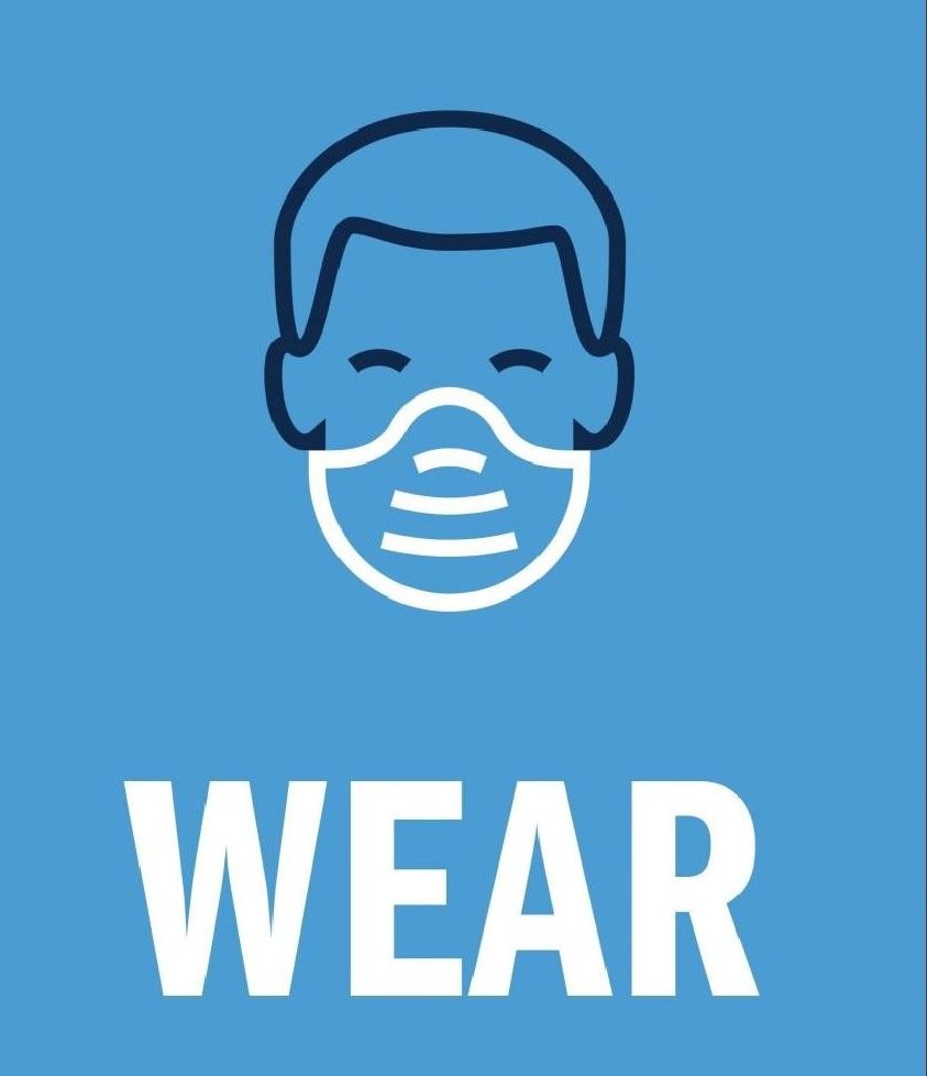 icon of person wearing a face mask